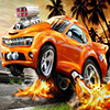 Racing Fire Car Jigsaw